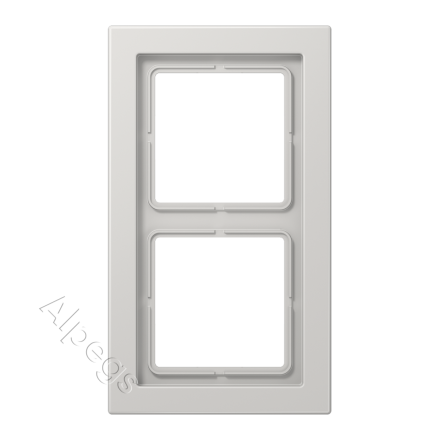 LSD982LG Рамка 2-кратная; светло-серая
