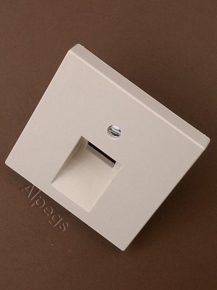 A569-1BFPLUA Крышка для телефонных и компьютерных розеток UAE; слоновая кость