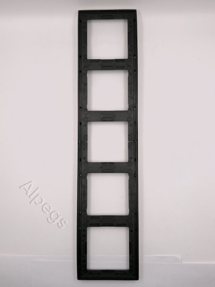 LSmetal Рамка пятиместная, стальн. ES2985