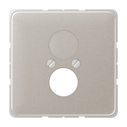 CD562PT Крышка для 2-х гнезд; платина