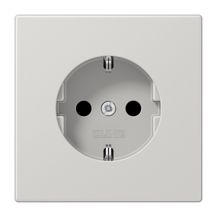 LS1520LG Штепсельная розетка SCHUKO 16A, 250V ; светло-серая