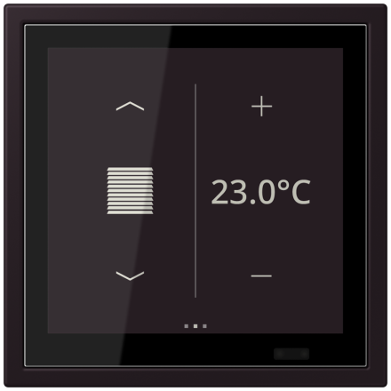 KNX комнатный контроллер LS TOUCH, LCZ 459 BFD1S248