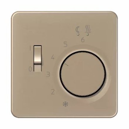 CDFTR231PLGB Крышка для регулятора подогрева пола FTR231U; золотая бронза