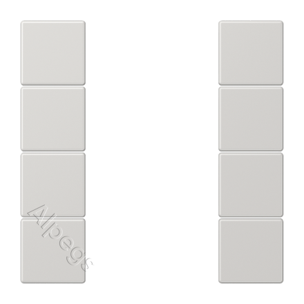 LS504TSALG комплект накладок 4гр светло-серый