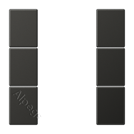 AL2503TSAAN комплект накладок 3гр антрацит
