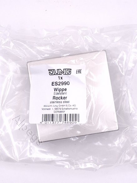 LSmetal Клавиша 1-ная, стальн. ES2990