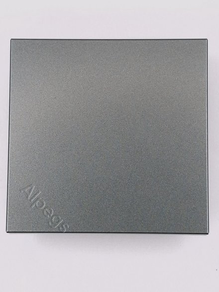 LSmetal Клавиша 1-ная, антрацит. AL2990AN