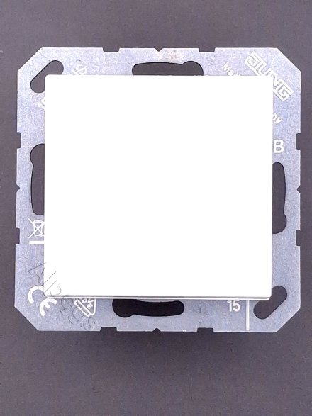 A1520KLWW Штепсельная розетка SCHUKO 16A 250V  с откидной крышкой; белая