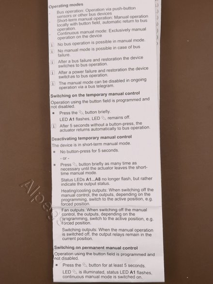 FCA2REGHE KNX Fan-Coil-актуатор (2-канальный?)