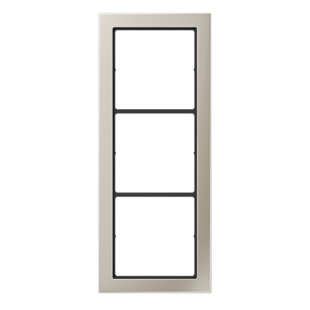 FDES2983 Рамка 3-кратная; благородная сталь