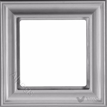 Рамка одинарная Jung Eco Profi Deco, алюминий, EPD481AL