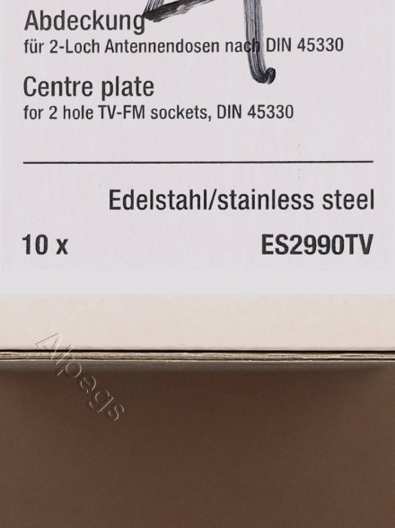 LSmetal Накладка TV/FM, стальн. ES2990TV