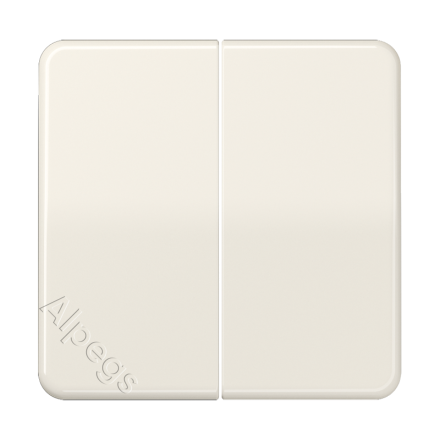 CD595 Клавиши для сдвоенных выключателей и кнопок; слоновая кость