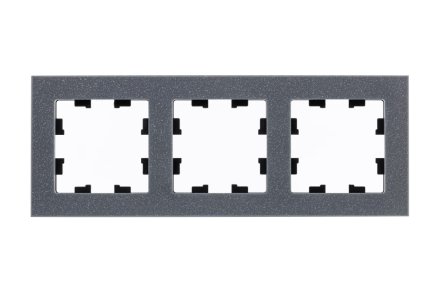 ATN343203 - AtlasDesign Nature Рамка на 3 поста, мрамор айс грей