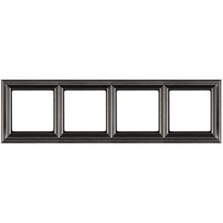 Рамка четверная Jung Eco Profi Deco, антрацит, EPD484AN