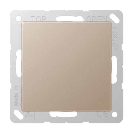 A594-0CH A 500, Заглушка без отверстий с несущим каркасом для произвольных вырезов, шампань