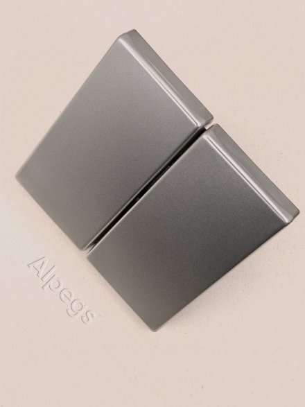 LSmetal Клавиша 2-ная, стальн. ES2995