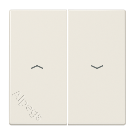 LS995P Клавиша для выключателя управления жалюзи; слоновая кость