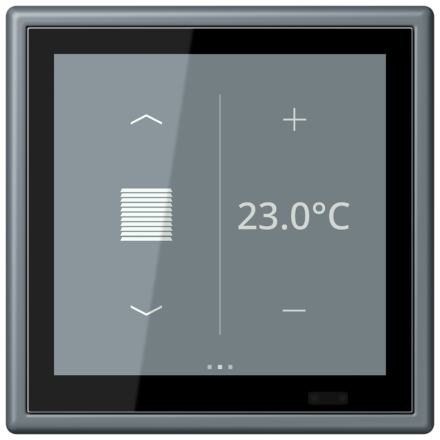 KNX комнатный контроллер LS TOUCH, LC 459 D1 S251