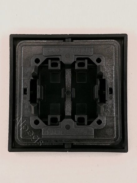 LS990 Клавиша 2-ная со стрелками вверх/вниз, цвет матовый черный LS995PSWM