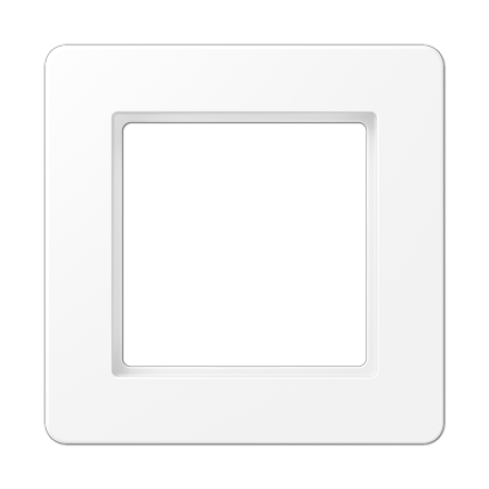 Jung A Flow - Рамка 1-ая, цвет Матовый белый AF581BFWWM