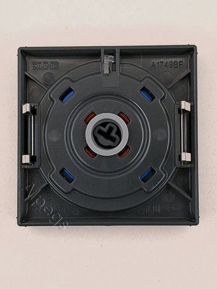 Накладка регулятора тёплого пола; матовый антрацит, A 1749 BF ANM