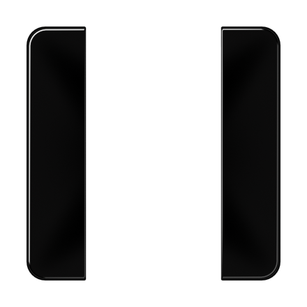 CD501TSASW комплект накладок 1гр черный