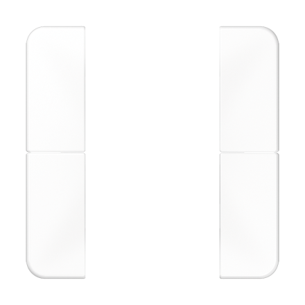 CD502TSAWW комплект накладок 2гр белый