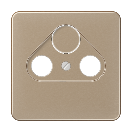 CD561SATGB Крышка для SAT-TV-розетки; золотая бронза