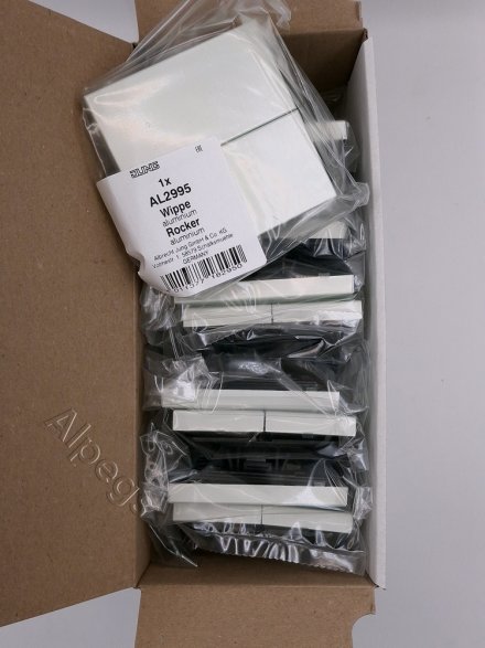 LSmetal Клавиша 2-ная, алюм. AL2995