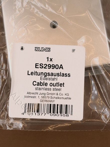 LSmetal Вывод кабеля, стальн. ES2990A