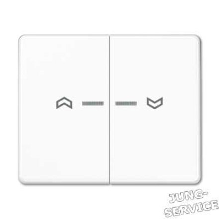 SL595KO5PGB Клавиши для сдвоенной кнопки BCU; золотая бронза