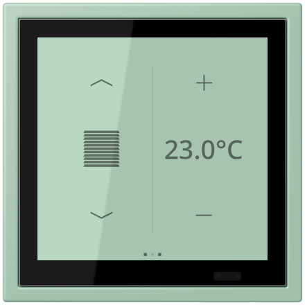 KNX комнатный контроллер LS TOUCH, LCZ 459 BFD1S217