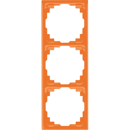 CD583KO Рамка для инсталляции в кабельных каналах, 3-кратная; оранжевая