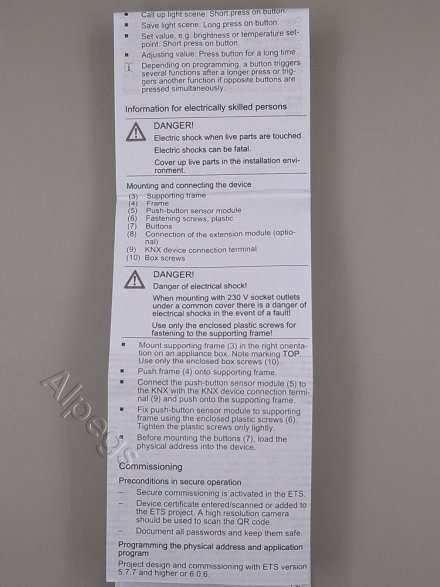 Кнопочный модуль F50 универсальный, 3 группы, в комплекте с LS50NA, LS990 LS52931ST