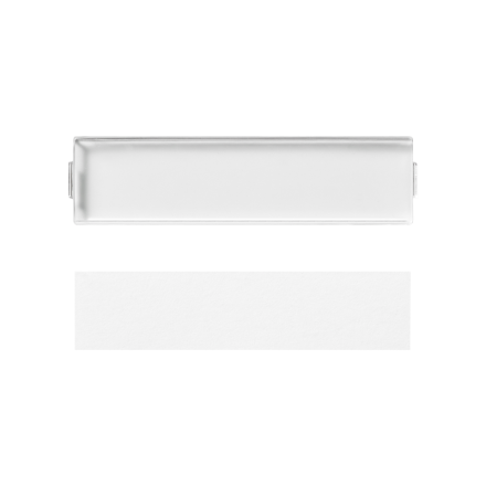 AS82NA Крышка из оргстекла для надписи 13?54 мм; прозрачная