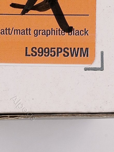 LS990 Клавиша 2-ная со стрелками вверх/вниз, цвет матовый черный LS995PSWM