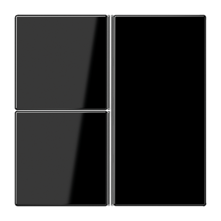 LS403TSASW Набор клавиш для сенсорного модуля KNX, тройной, черный