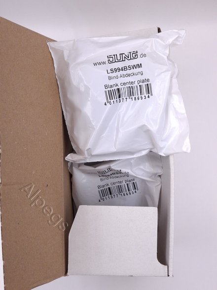 LS990 Заглушка, цвет матовый черный LS994BSWM