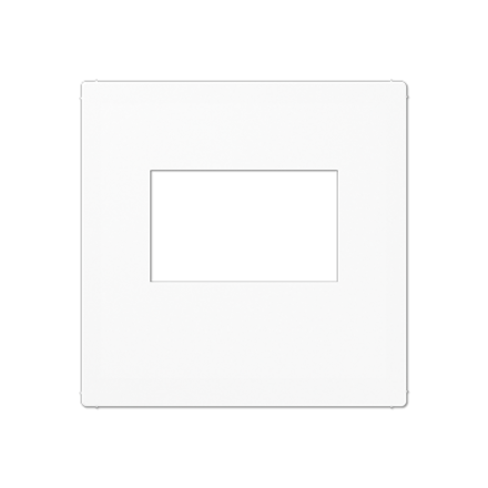 A500 Накладка для USB-зарядных устройств без видимого винта, термопласт, белый, Jung A1569USBWW