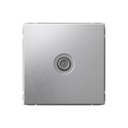 TV РОЗЕТКА оконечная 1DB , Art Gallery, цвет Алюминий, GAL000391