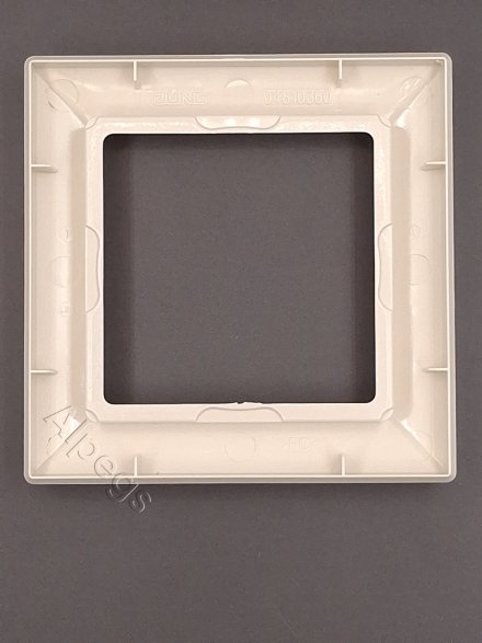 EP481 Рамка 1-кратная для вертикальной и горизонтальной установки; слоновая кость