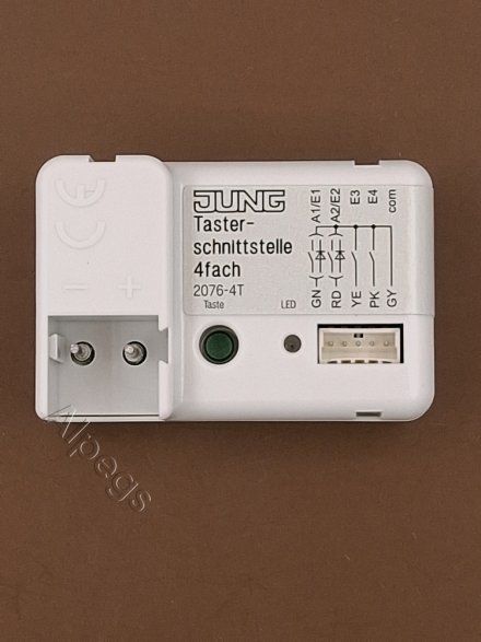 2076-4T KNX/EIB-интерфейс кнопок, 4-ной