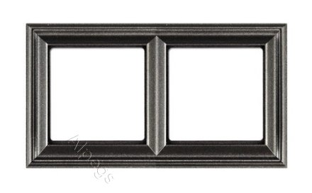 Рамка двойная Jung Eco Profi Deco, антрацит, EPD482AN
