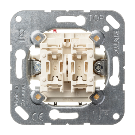 535U Кнопка сдвоенная без фиксации с двумя НО контактными группами