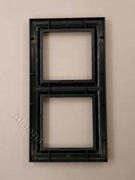 Рамка 2-поста, Eco Profi Standart, термопласт, антрацит EPS482AN