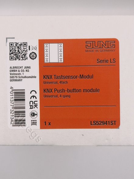 Кнопочный модуль F50 универсальный, 4 группы, в комплекте с LS50NA, LS990 LS52941ST