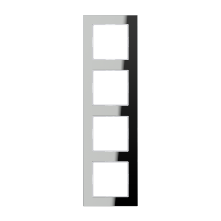 AC584GLSI Рамка 4-кратная; серебро