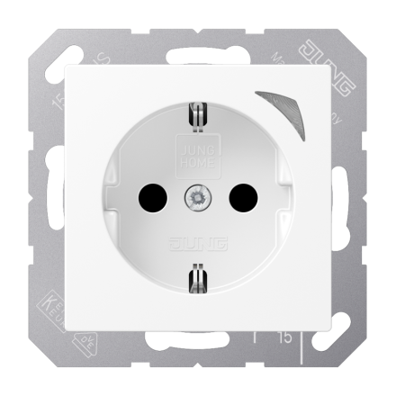 JUNG HOME SCHUKO® розетка Energy, BT A 1521 SE WWM