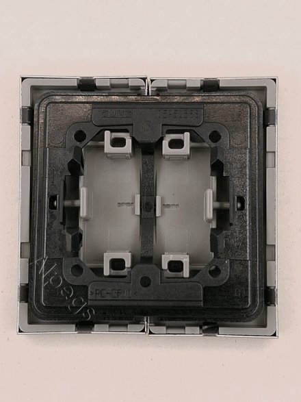 LSmetal Клавиша 2-ная со стрелками вверх/вниз, dark (лакир.алюм.) AL2995PD